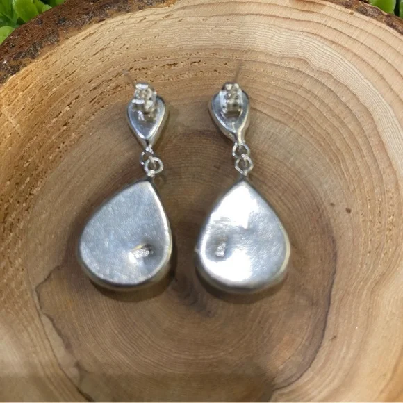 ⚡️Mega Sale⚡️ Elegant Silver925 and rhinestone necklace and earrings set - Picture 7 of 9